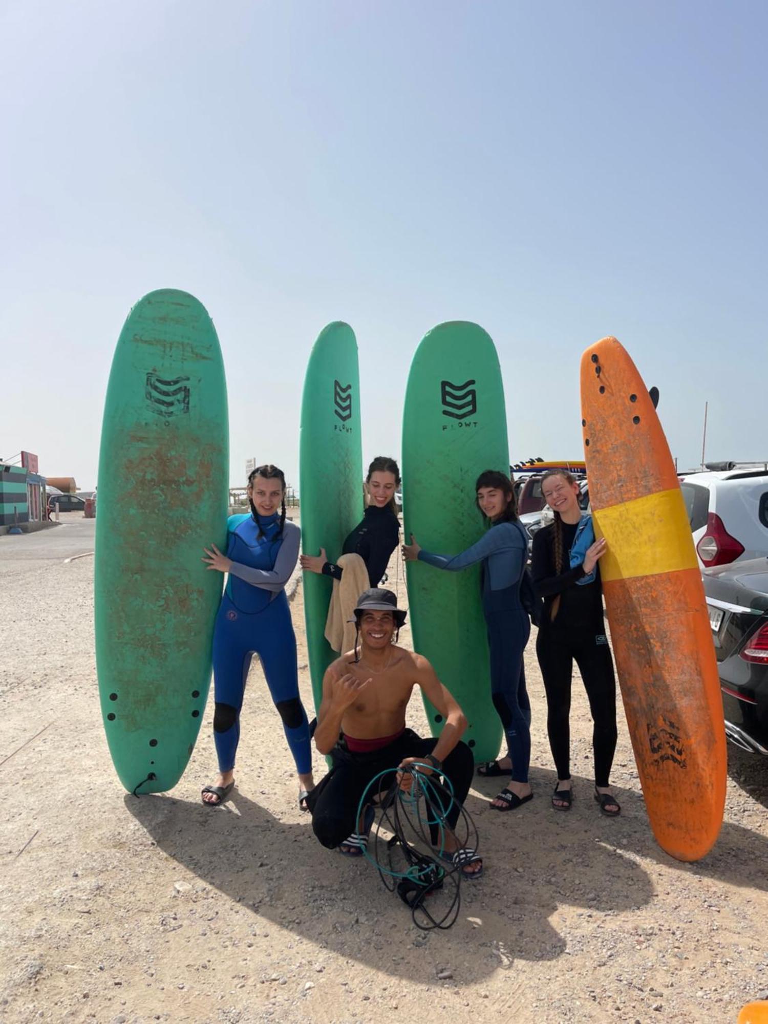 Berber Waves Surf House Hostel Tamraght Buitenkant foto