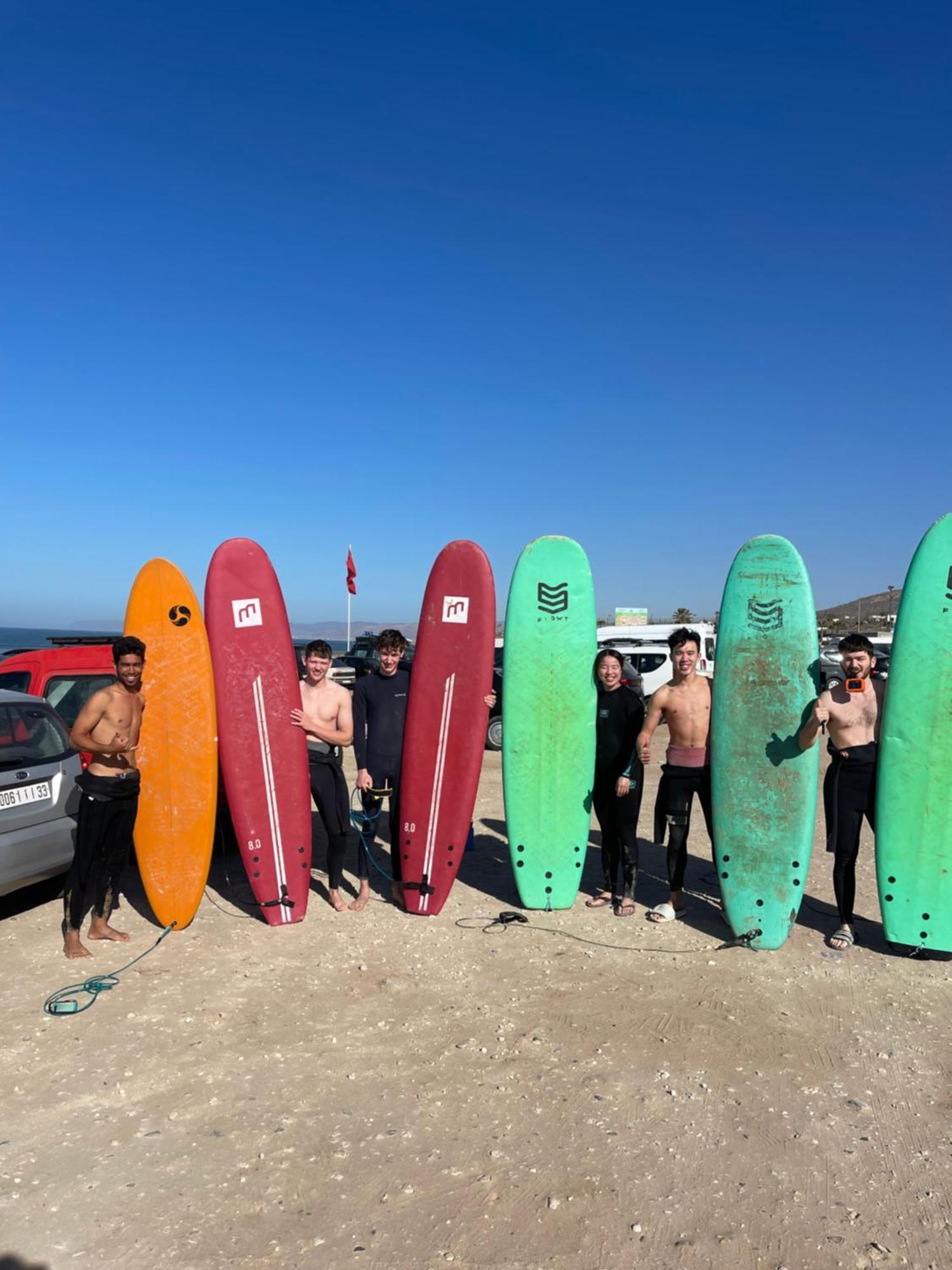 Berber Waves Surf House Hostel Tamraght Buitenkant foto